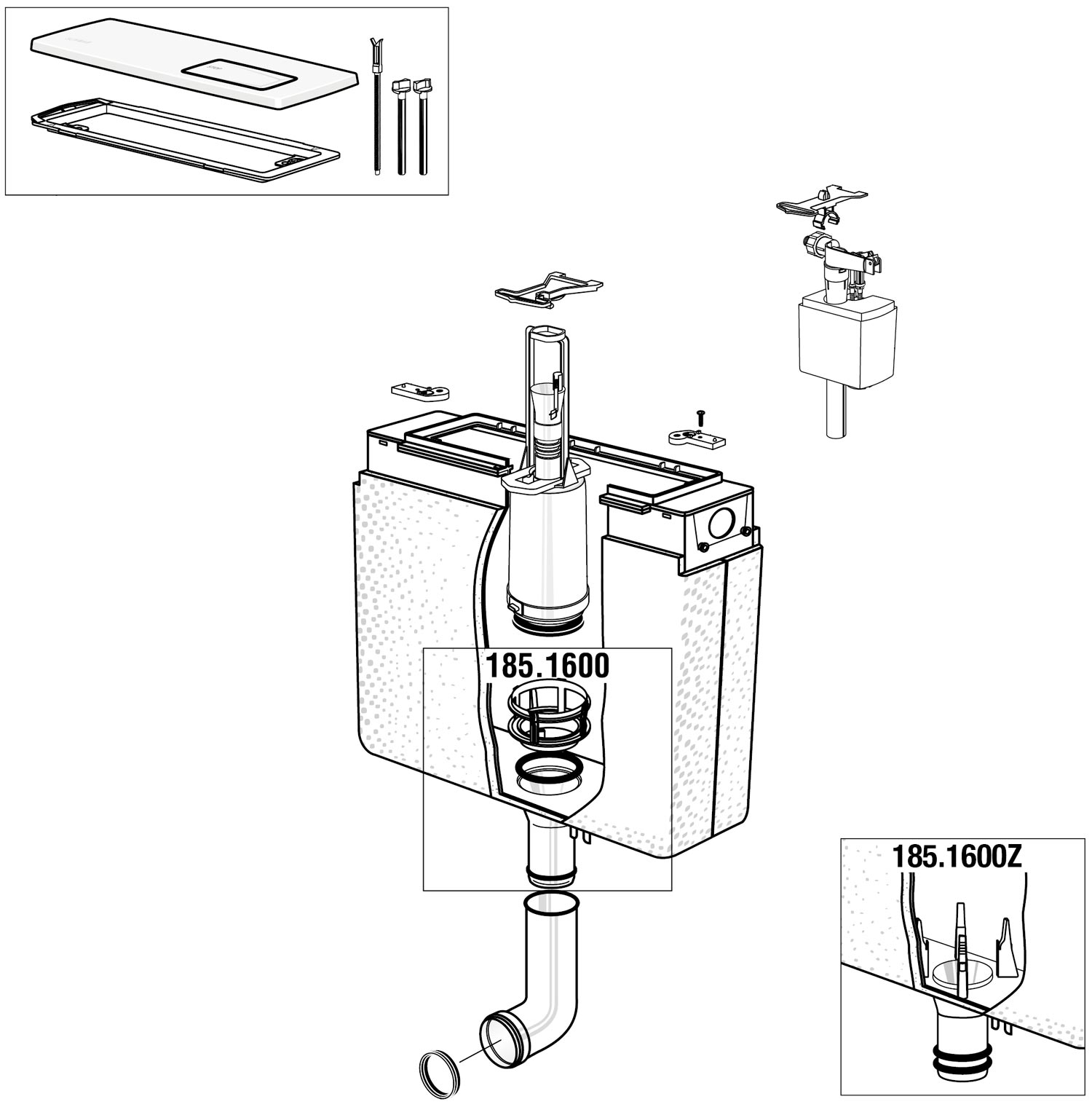 Schwab UP 185 manufacturer exploded parts diagram