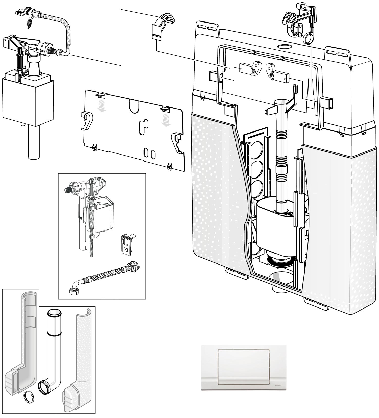 Schwab UP 190 manufacturer exploded parts diagram