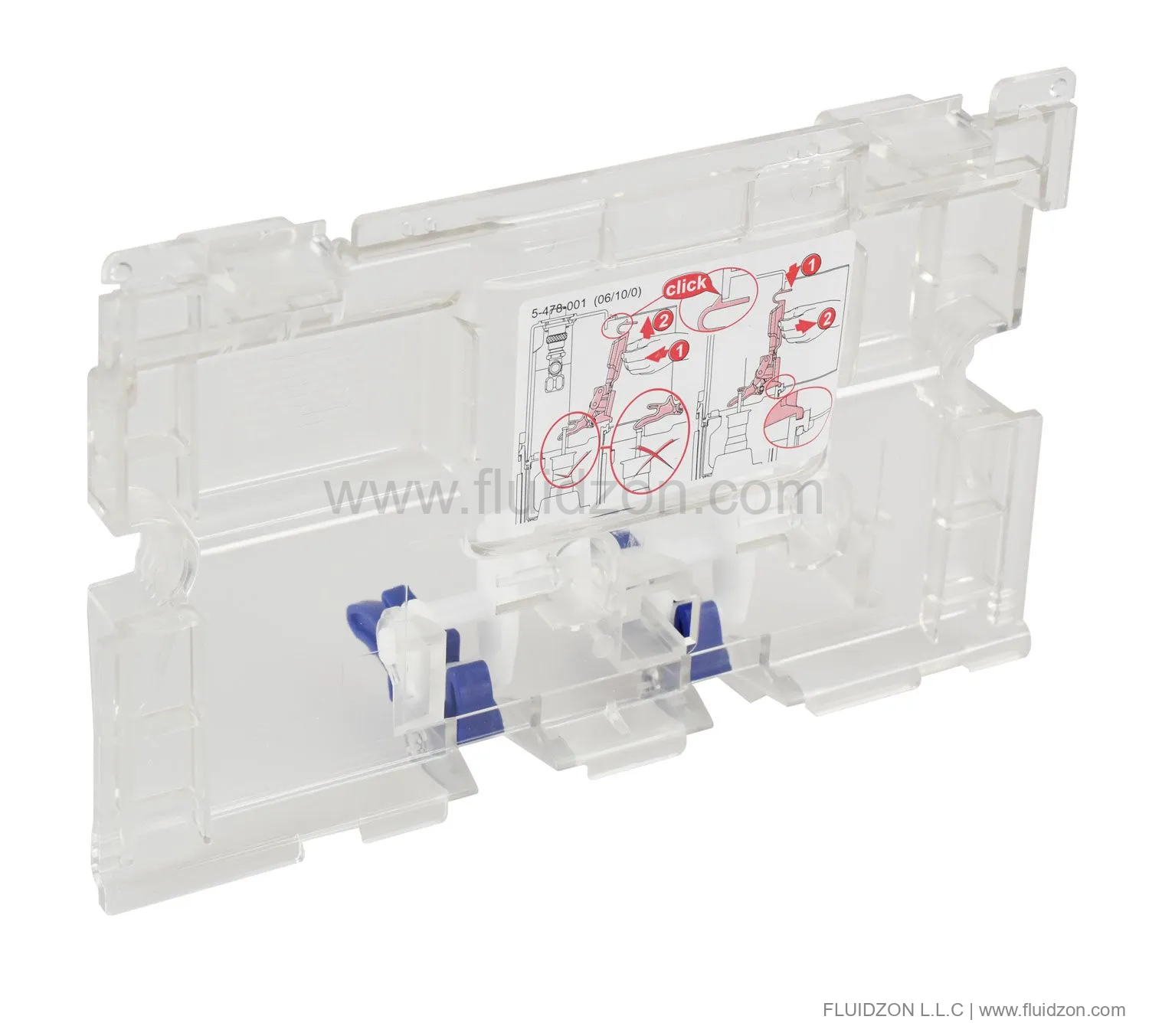 Cover plate with setting levers