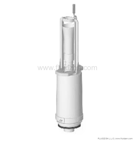 Flush valve with gasket, cistern 186