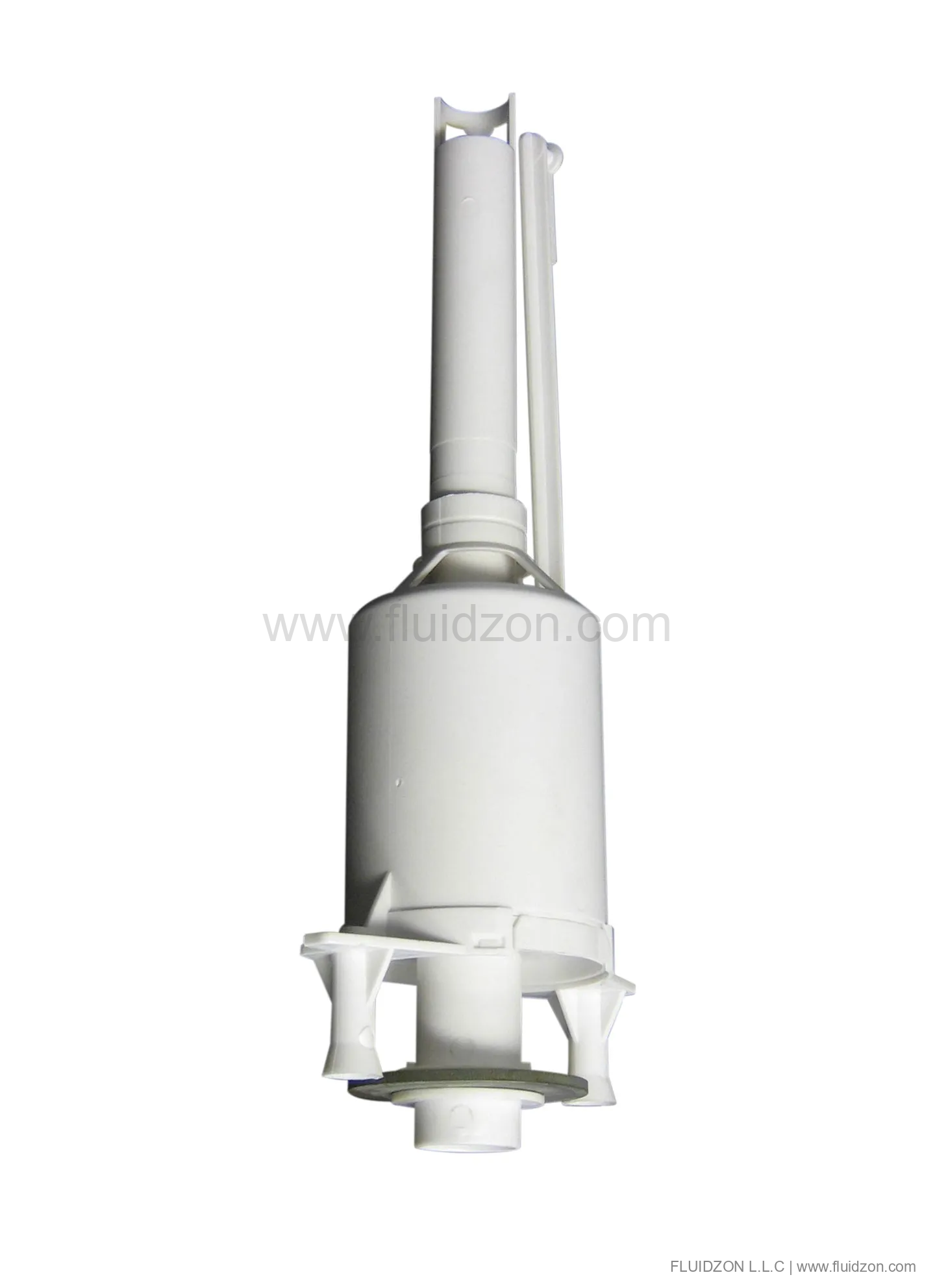 Flush valve with rubber gasket, cisterns Crystal, W 600/1000/1040, AP 270