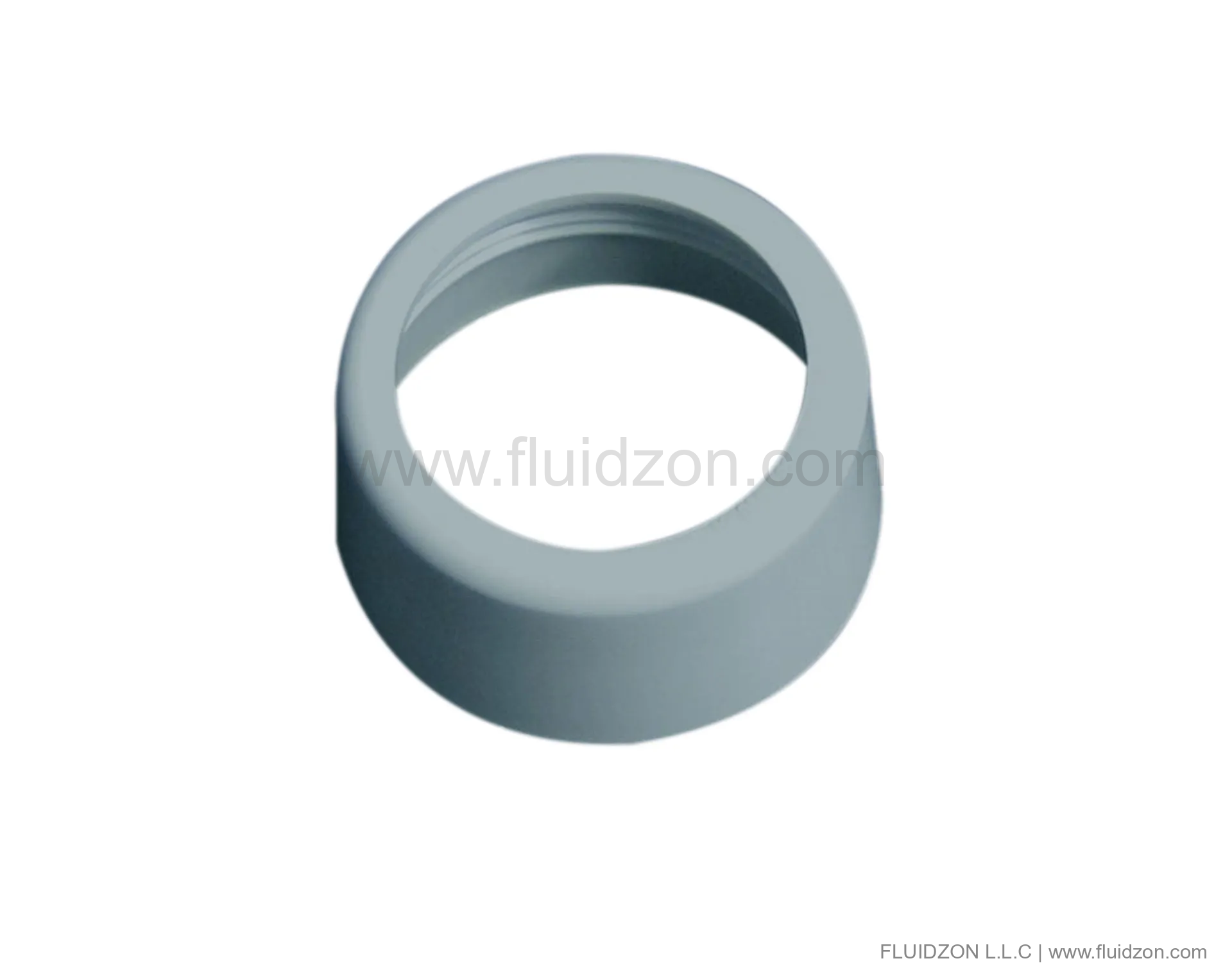Nut for flush pipe, manhattan